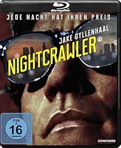 Farbiges Cover einer Blu-ray von Dan Gilroys "Nightcrawler".