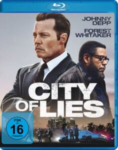 Farbiges Cover einer Blu-ray von Brad Furmans "City of Lies".