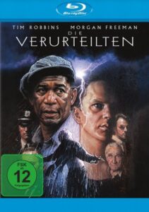 Farbiges Cover einer Blu-ray von Frank Darabonts "Die Verurteilten".