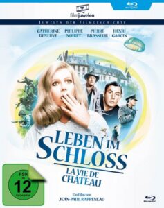 Farbiges Cover einer Blu-ray von Jean-Paul Rappeneaus "Leben im Schloss".