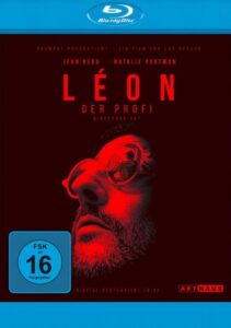 Farbiges Cover einer Blu-ray von Luc Bessons "Léon - der Profi".