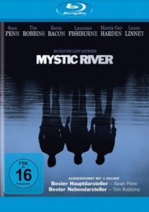 Farbiges Cover einer Blu-ray von Clint Eastwoods "Mystic River".