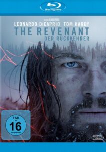 Farbiges Cover einer Blu-ray von Alejandro G. Iñárritus "The Revenant".