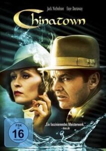 Farbiges Cover einer DVD von Roman Polanskis "Chinatown".
