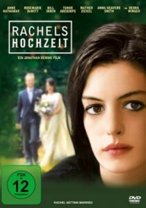 Farbiges Cover einer DVD von Jonathan Demmes "Rachels Hochzeit".