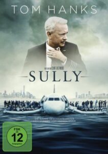 Farbiges Cover einer DVD von Clint Eastwoods "Sully".