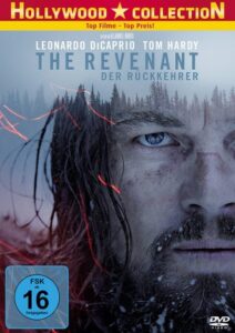Farbiges Cover einer DVD von Alejandro G. Iñárritus "The Revenant".