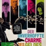 Farbiges Cover einer DVD von Denis Arcands "Der unverhoffte Charme des Geldes".