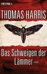 Farbiges Cover des Romans "Das Schweigen der Lämmer" von Thomas Harris.