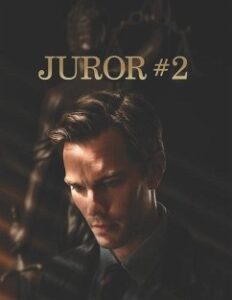 Farbiges Cover des Drehbuches von Curtis Evey zum Film "Juror #2" von Clint Eastwood.