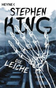 Farbiges Cover des Romans "Die Leiche" von Stephen King zum Film "Stand by me".