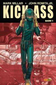 Farbiges Cover des eBooks "Kick-Ass" von Mark Millar zum gleichnamigen Film von Matthew Vaughn.