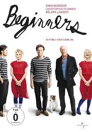 Farbiges Cover einer DVD von Mike Mills "Beginners".