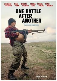 Farbiges Cover einer DVD von Paul Thomas Andersons "One Battle After Another".