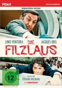 Farbiges Cover einer DVD von Édouard Molinaros "Die Filzlaus".